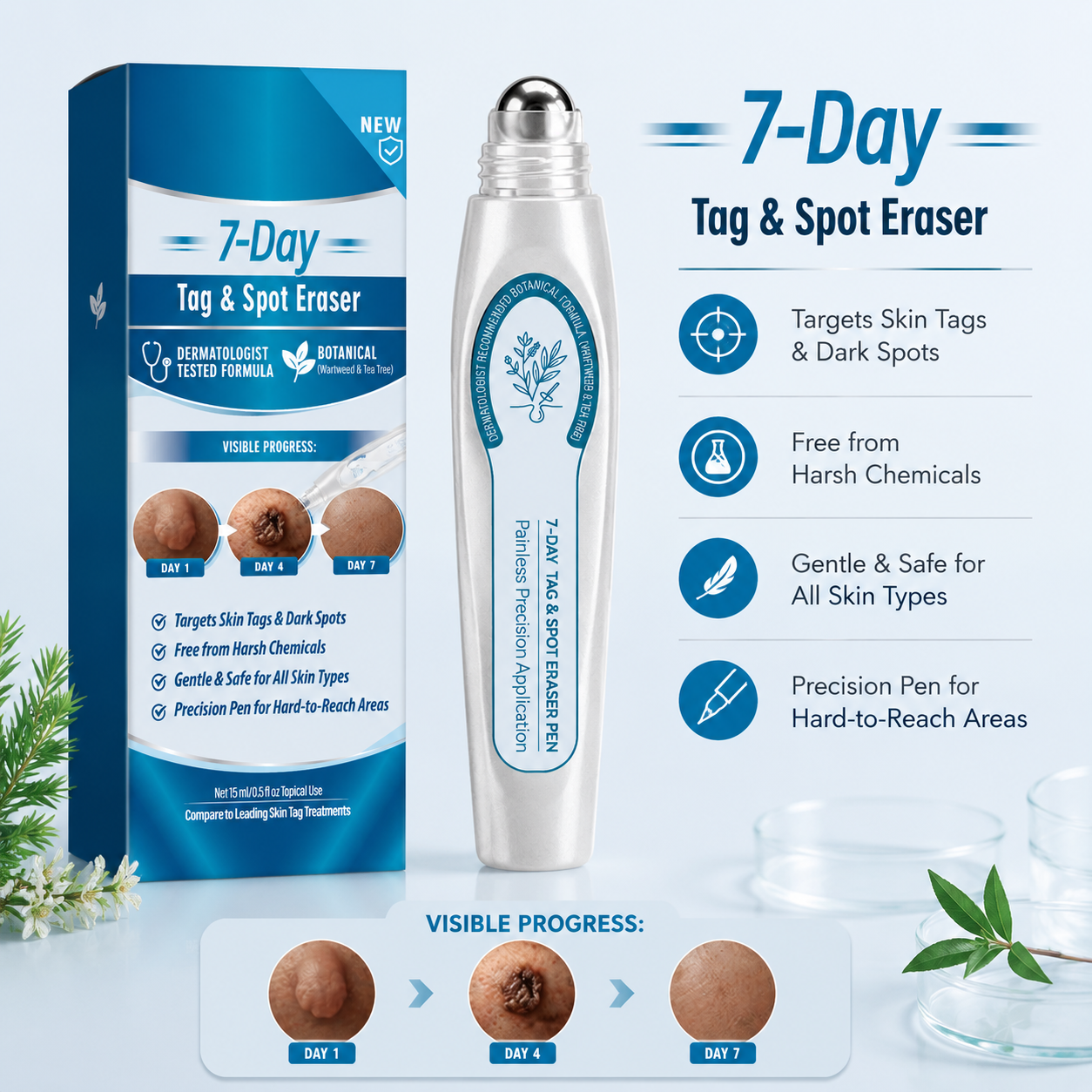 Skin Tag Care Pen – Targeted Roller for the Appearance of Skin Tags