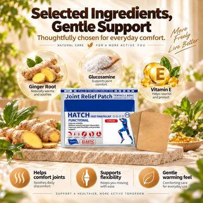 8-Hour Warming Joint Relief Patches