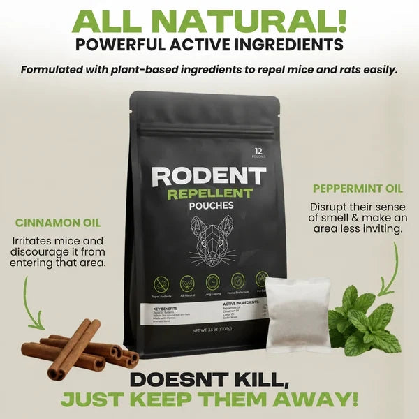 NESLEMY® Natural Rodent Repellent Pouches