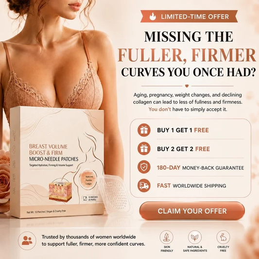 Nano Microneedle Breast Firming & Volume Support Patches
